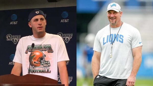 Dan Campbell, Jared Goff