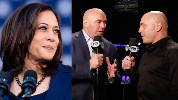 Dana White mocks Kamala Harris for missing out Joe Rogan Experience