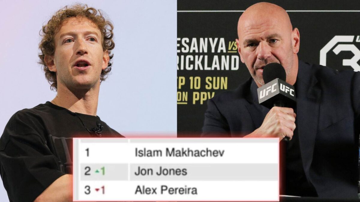 Fixer Ranking Dana White alerts billionaire Mark Zuckerberg over AI collaboration ...
