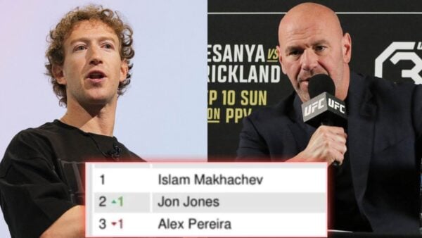 Dana White tags in Mark Zuckerberg to help fix rankings with AI