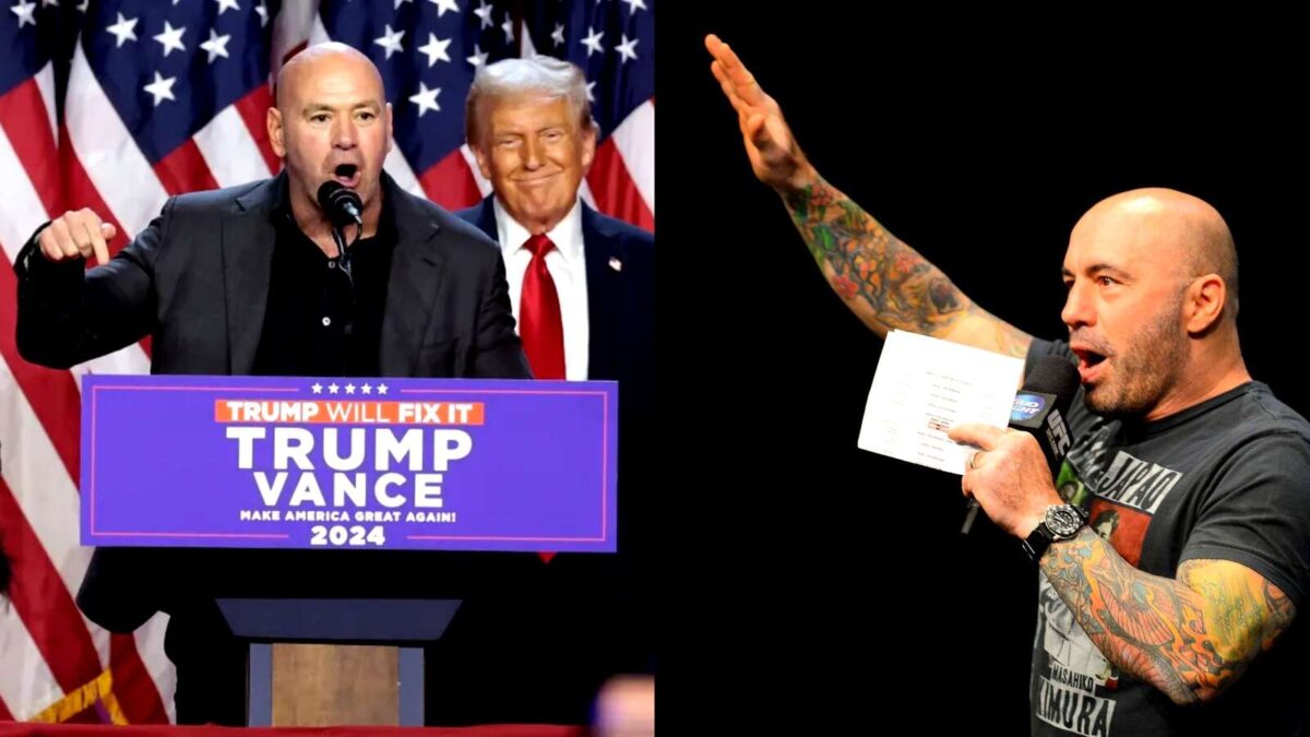 MAGA Dana White thanks Joe Rogan for last minute endorsement