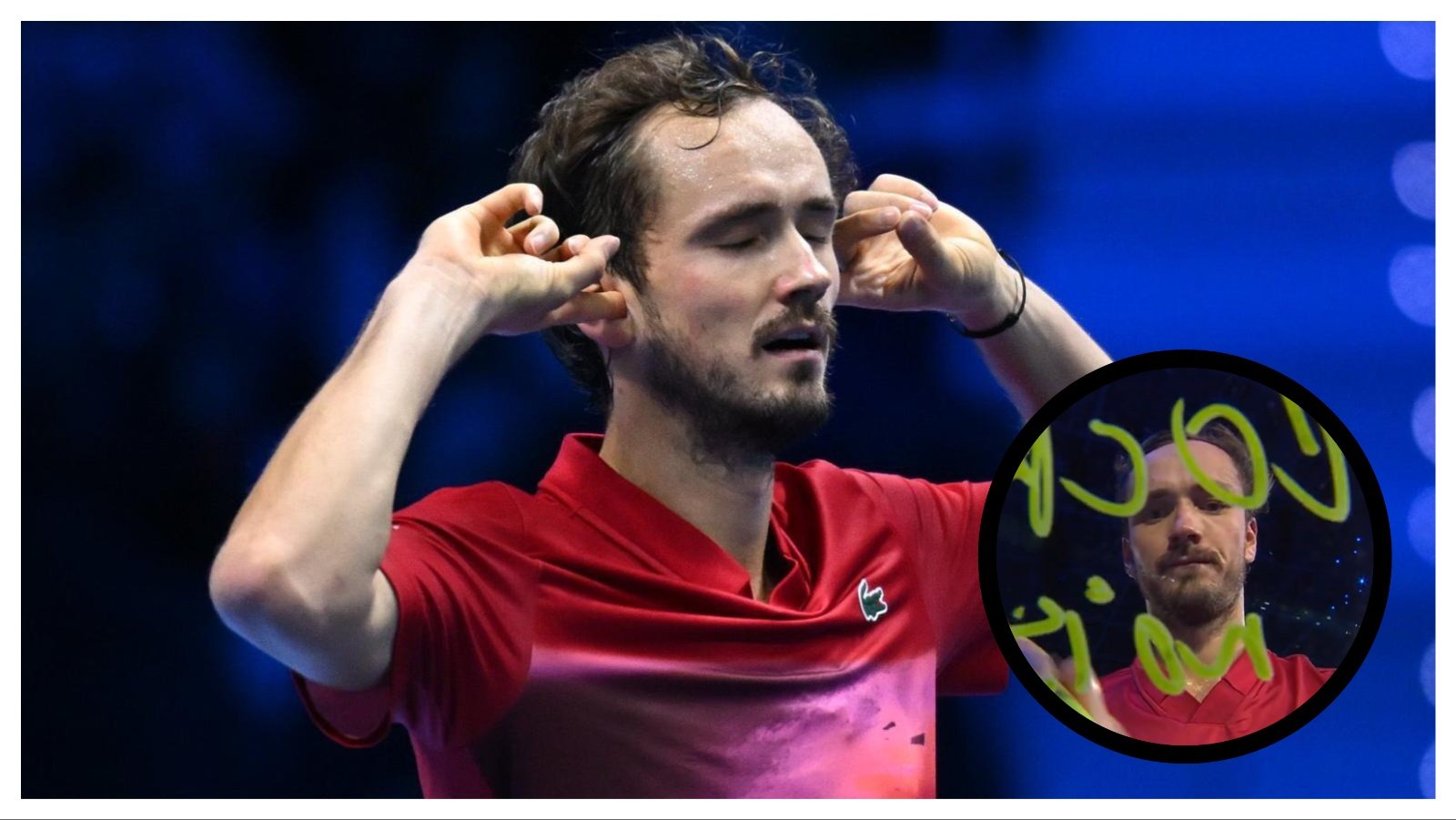 (Video) Daniil Medvedev shares cryptic message for the fans on camera after beating Alex de Minaur at the ATP Finals