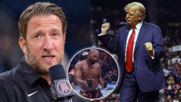 Dave Portnoy talks about Jon Jones doing Donald Trump’s infamous dance moves at UFC 309