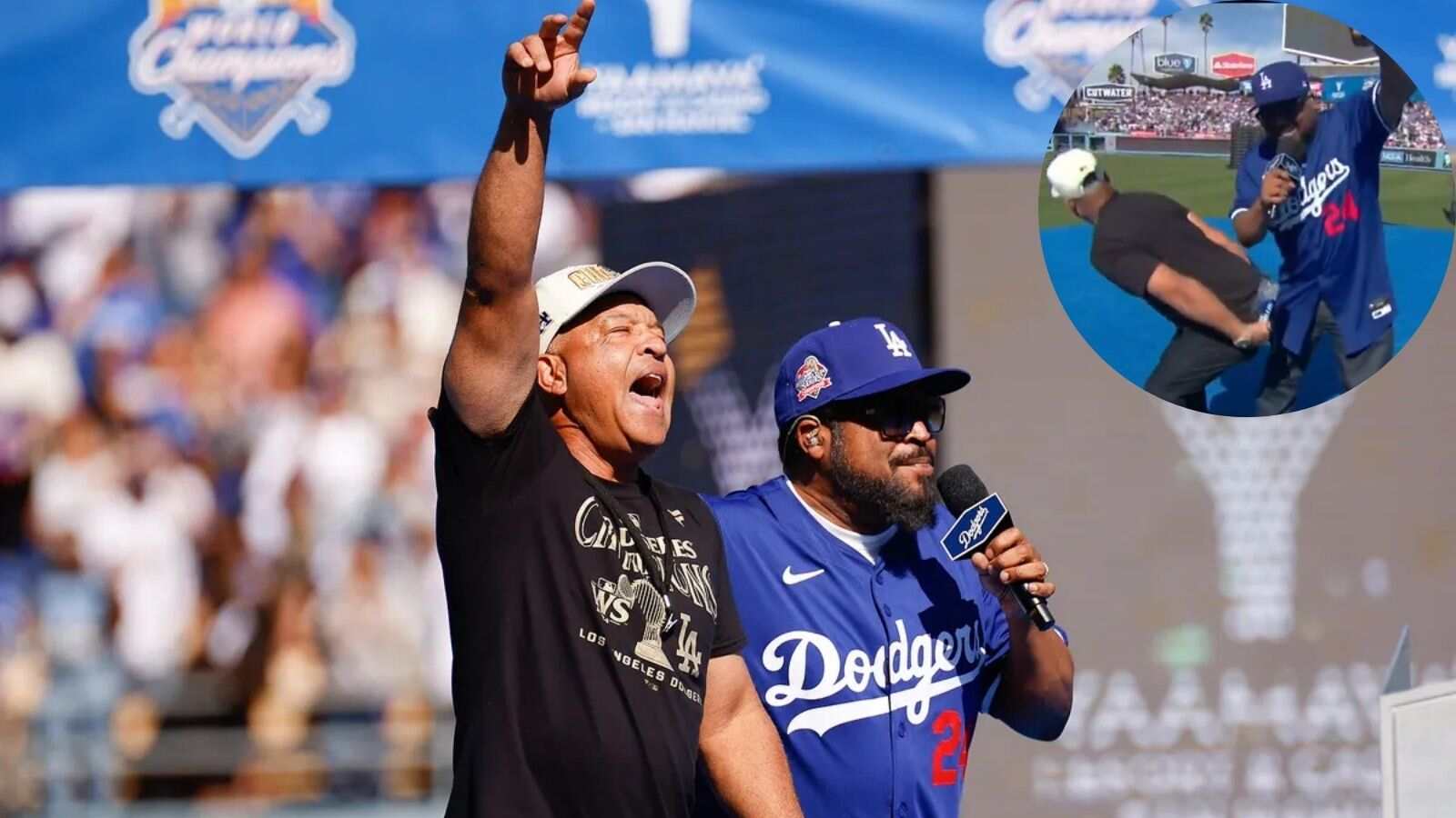 (Video) Dave Roberts twerking dance amuses LA fans at Dodgers parade