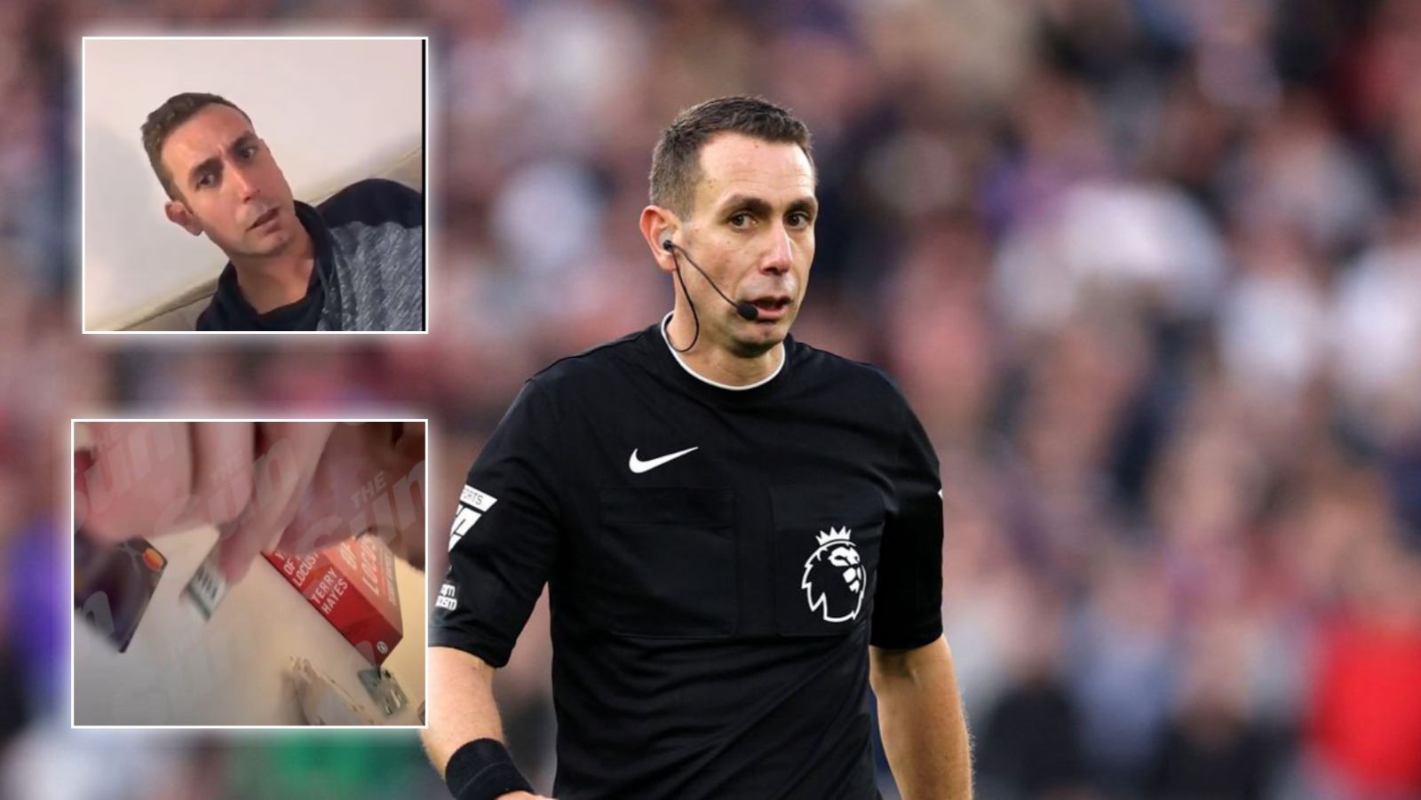 “It keeps getting worse” – Fans react as video of SUSPENDED Premier League referee Davie Coote snorting ‘white powder’ surfaces