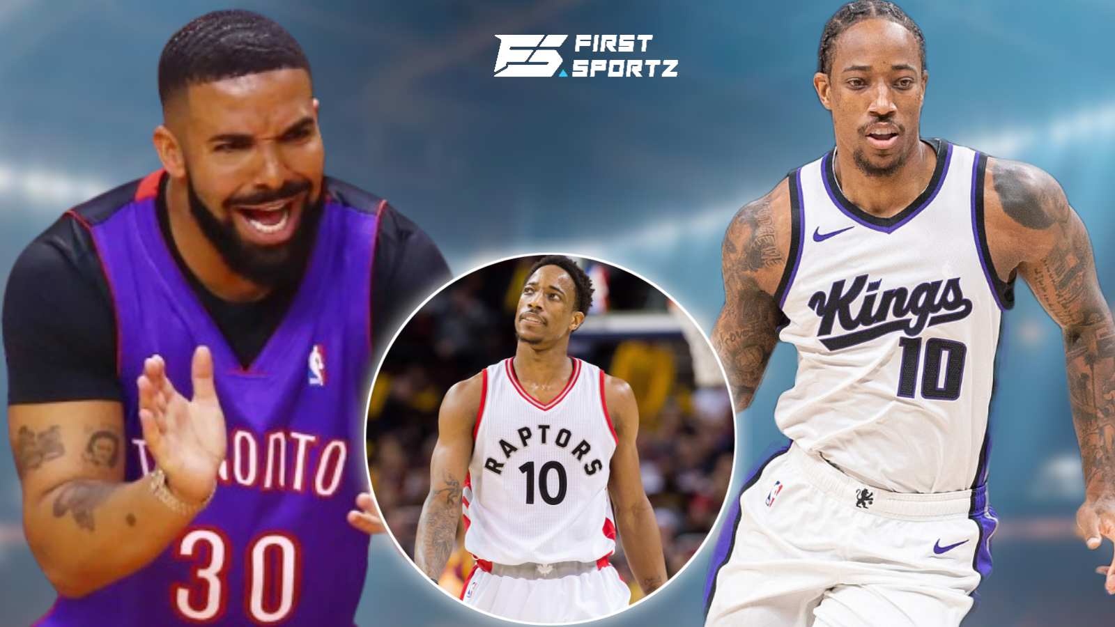 Drake THREATENS to rip off DeMar DeRozan’s retired jersey in Toronto after Kendrick Lamar beef