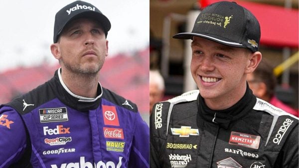 Denny Hamlin and Conor Zilisch