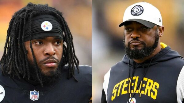 Diontae Johnson and Mike Tomlin