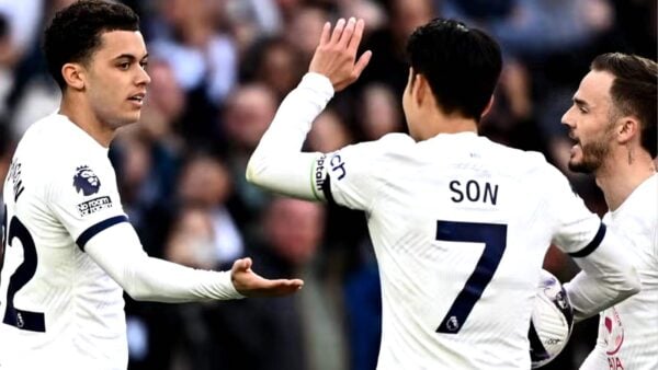 Brennan Johnson on Son Heung-min