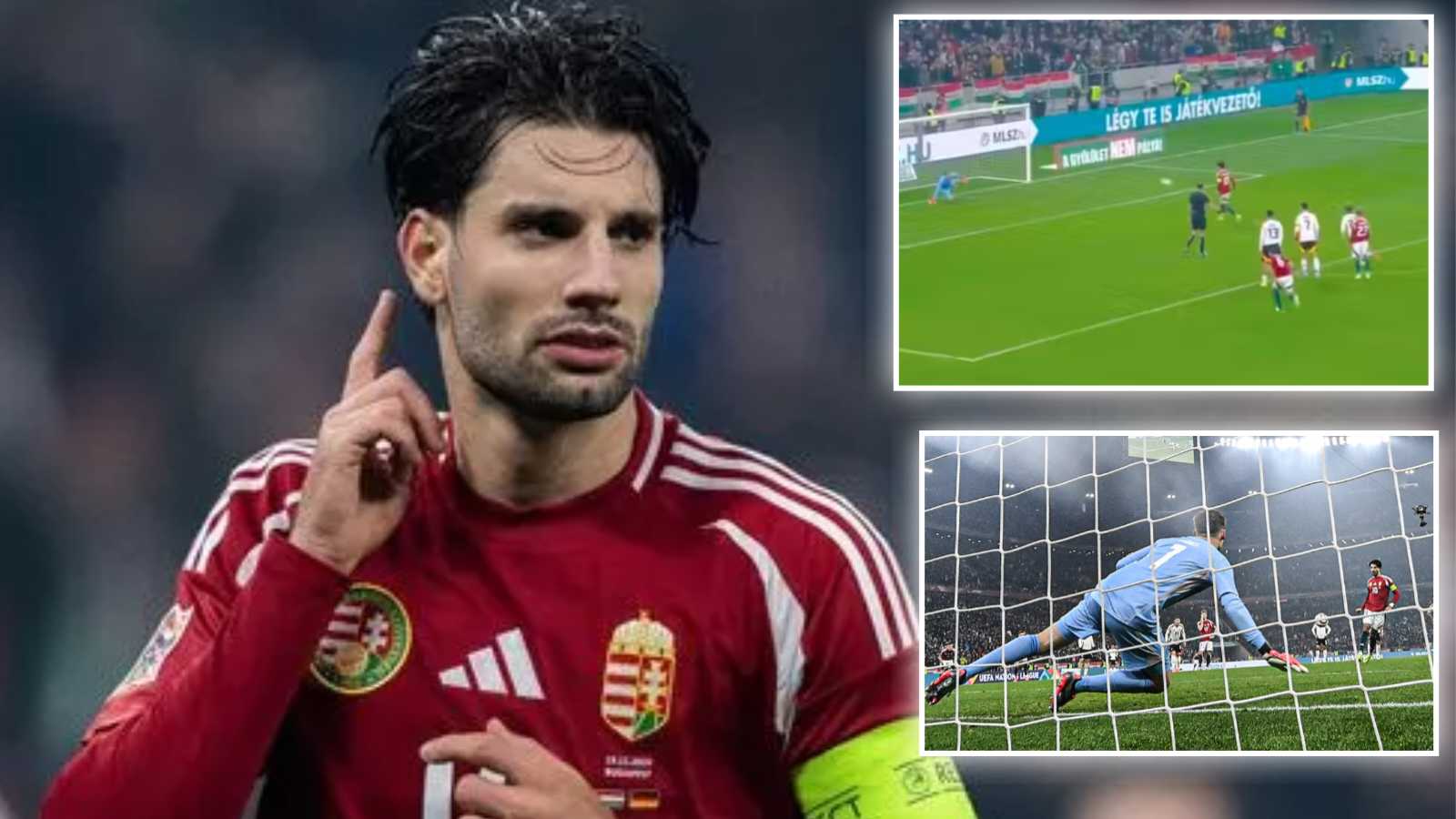 Dominik Szoboszlai claims 99th minute equalizer for Hungary with ‘ice cold’ panenka against Germany 