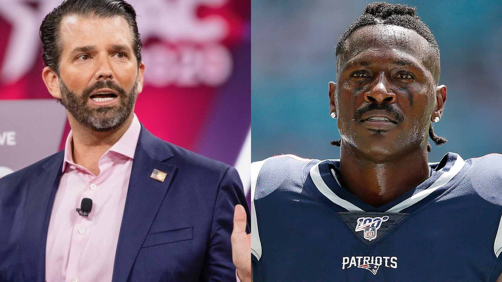 Donald Trump’s son thanks Antonio Brown for aiding over 10 million fans who struggled to stream Paul-Tyson fight on Netflix