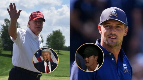 Donald Trump and Bryson DeChambeau