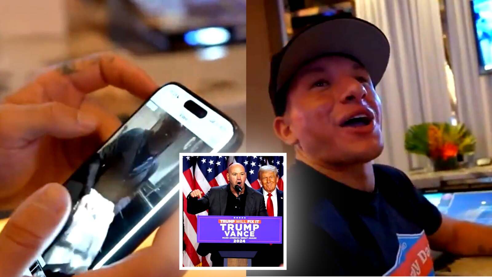 (Video) Team Trump’s Dana White casually flexes $2 million in cash after gambling