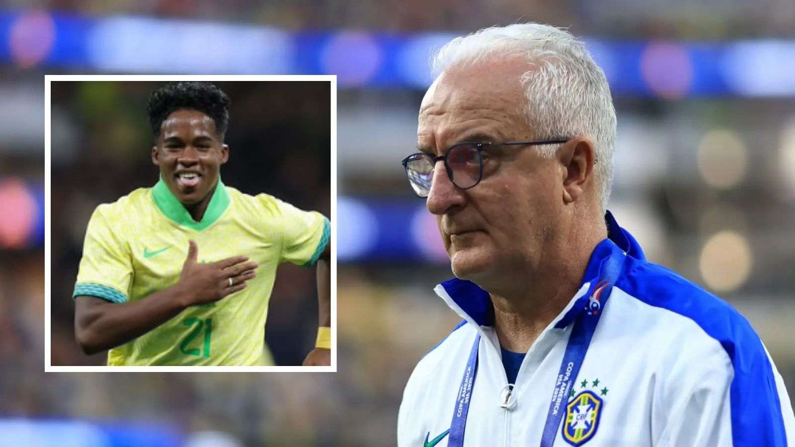 Brazil boss Dorival Junior issues SCATHING remark on teen sensation Endrick