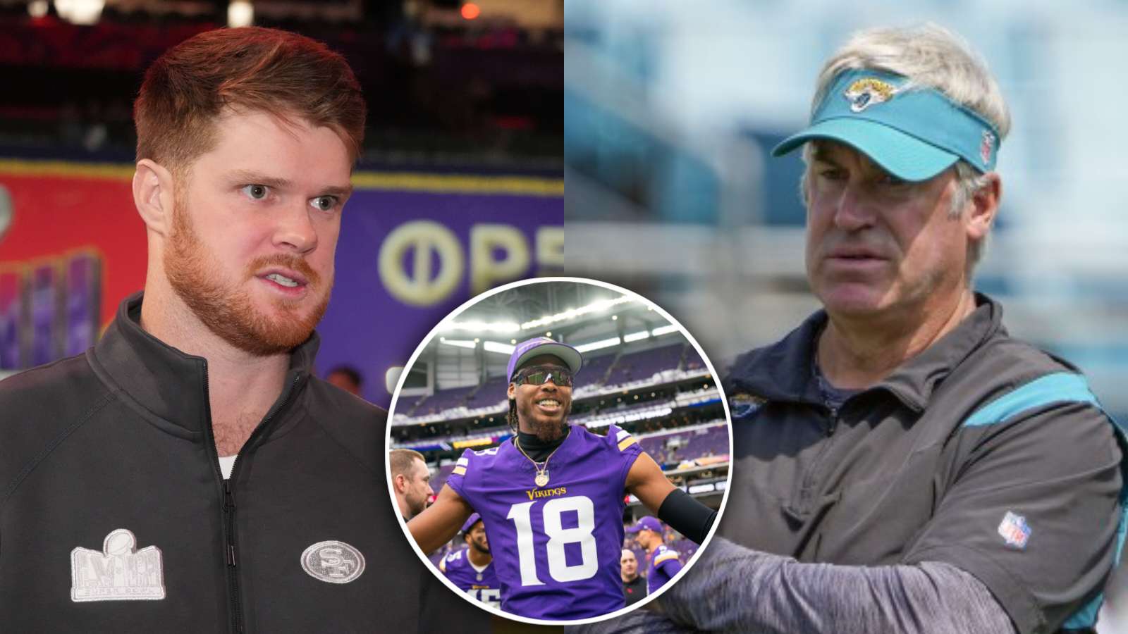 Doug Pederson takes a cheeky jibe at Sam Darnold by giving Justin Jefferson all the credit for Vikings’ success this season