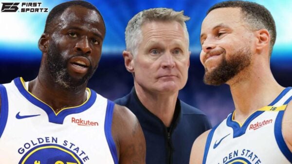 Draymond Green, Stephen Curry, Steve Kerr