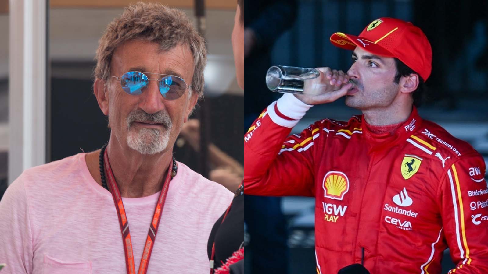 Furious Eddie Jordan hits out at Ferrari over ‘crap’ Carlos Sainz pitstop saga at Las Vegas GP