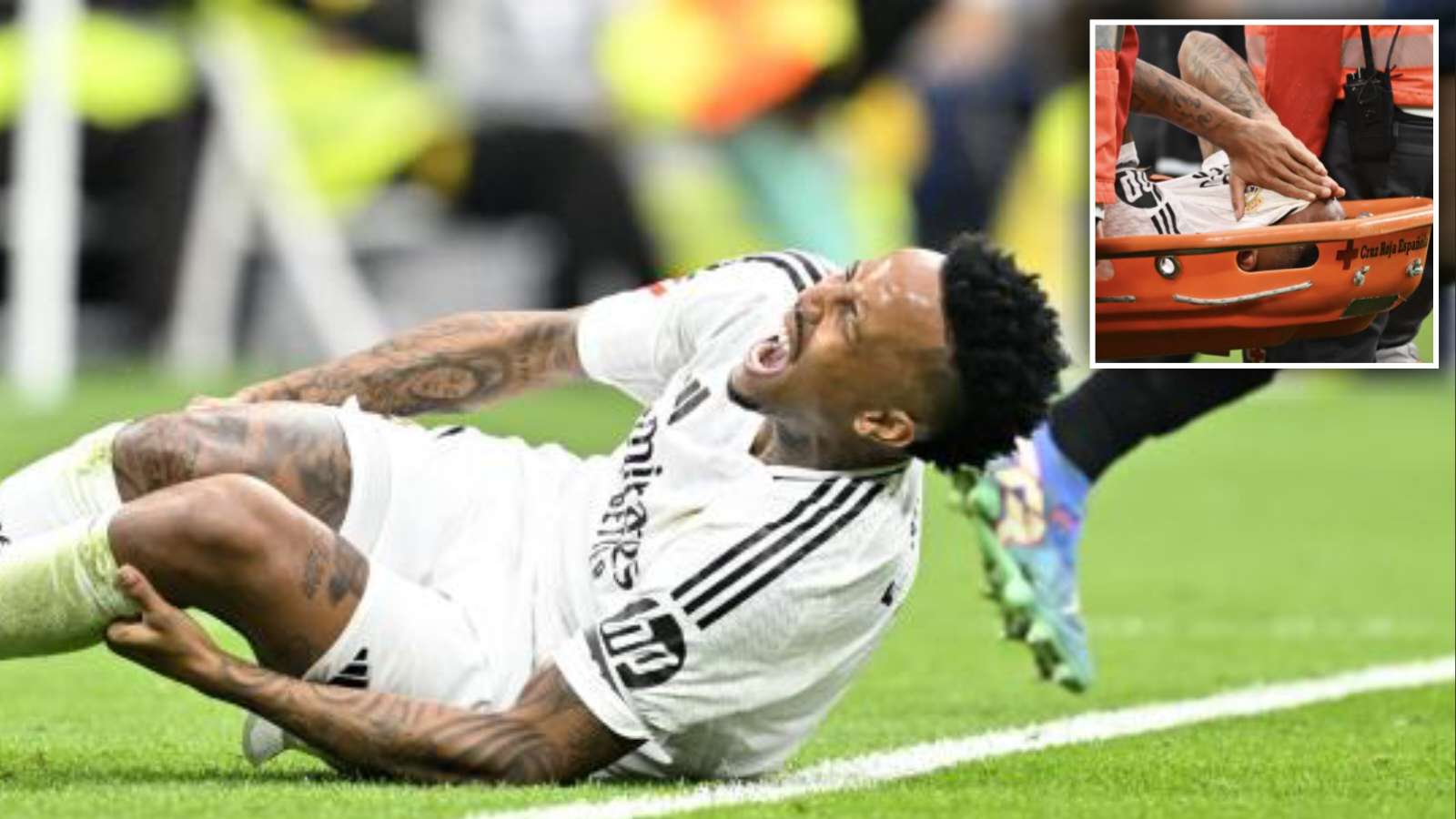 “Who cursed this club?” – Fans react as Eder Militao suffers second ACL tear in two seasons with Real Madrid 