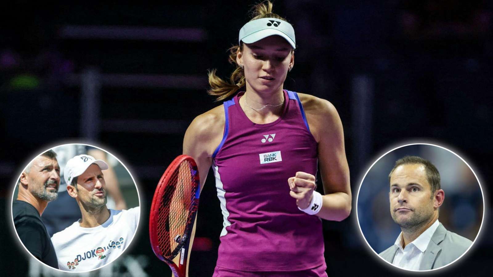 Andy Roddick describes Elena Rybakina’s partnership with Stefano Vukov as ‘borderline toxic relationship’ as he backs Goran Ivanisevic to bring ‘levity’ to her camp