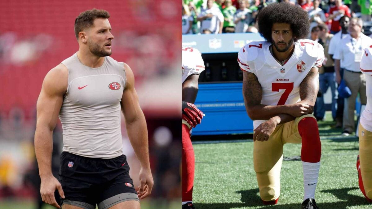 Fans have unloaded into the NFL for not taking immediate action against Nick Bosa just as they indirectly did to Colin Kaepernick