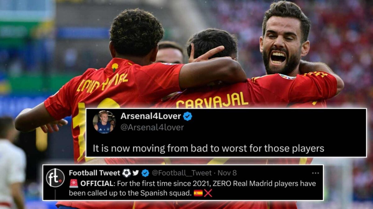 Fans react Real Madrid Spain