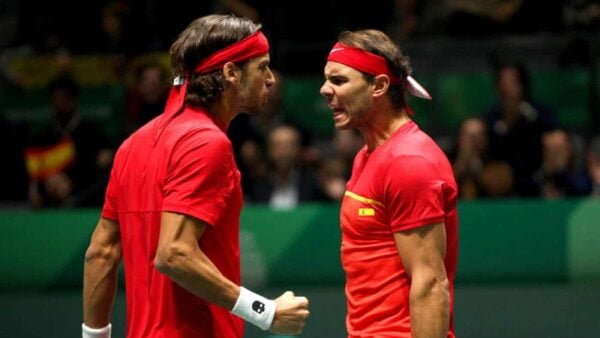 Feliciano Lopez and Rafael Nadal