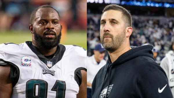 Fletcher Cox and Nick Sirianni