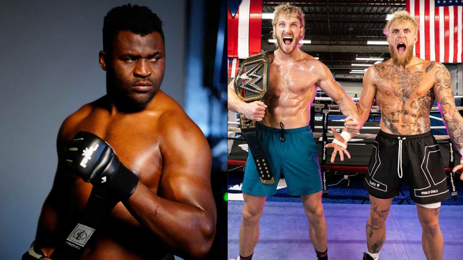 ”Two Paul brother in the cage…” Francis Ngannou demands WWE-esque style Handicap match after Mike Tyson fight