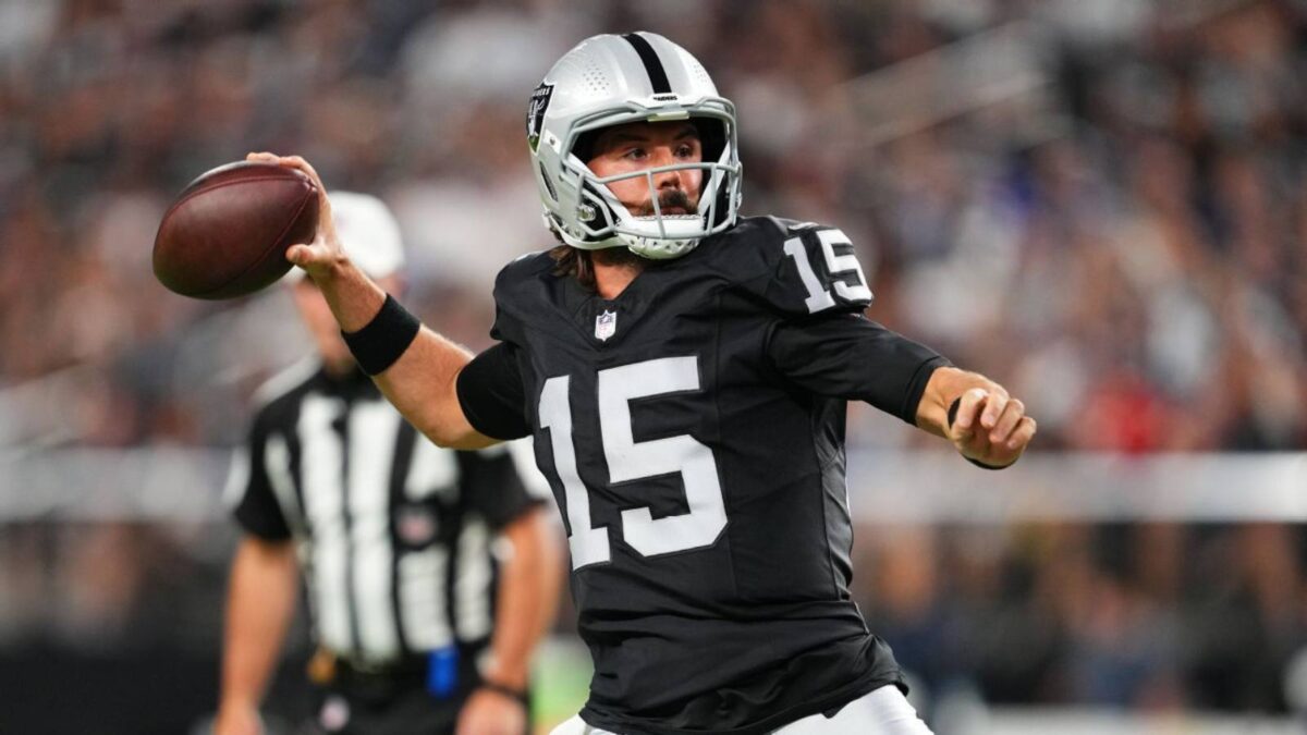 Gardner Minshew Injury Report Raiders quarterback out for rest of the season after breaking collarbone in Broncos defeat