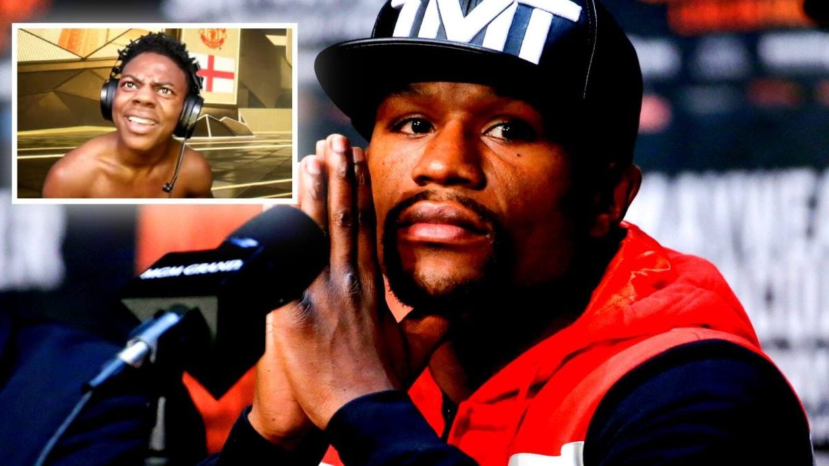 IShowSpeed claims Floyd Mayweather won't accept a fight with him because he's 'scared'