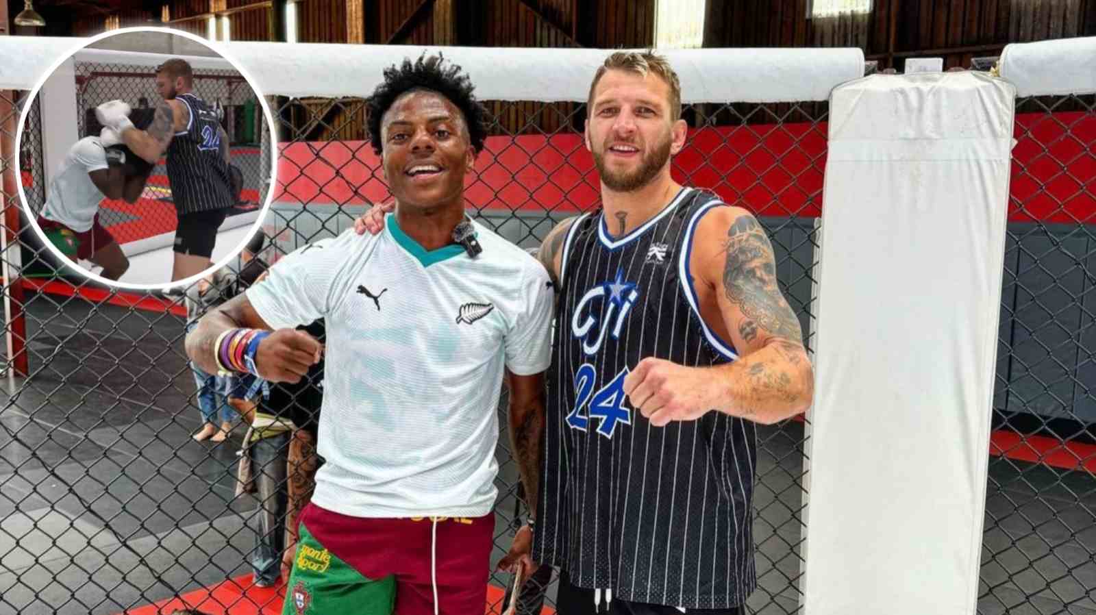 IShowSpeed’s New Zealand visit turns into brutal beating from UFC star Dan Hooker in friendly sparring