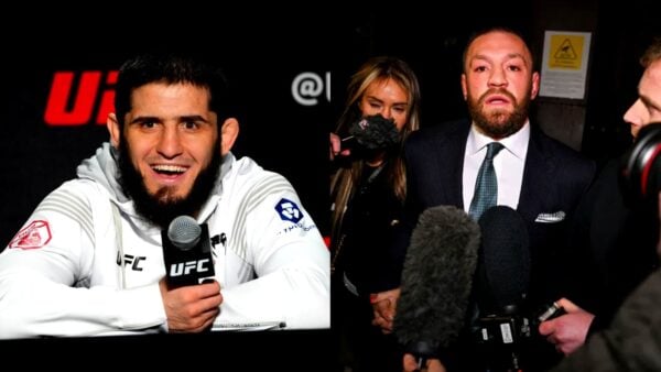 Islam Makhachev reacts to Conor McGregor being found guilty