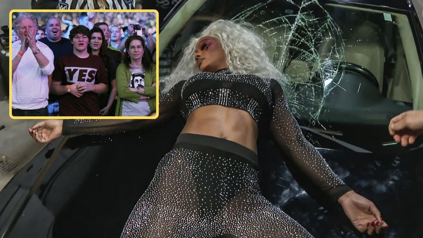 “It’s time to burn the titles”- Wrestling fans INCENSED over WWE’s next move following Jade Cargill’s serious neck injury