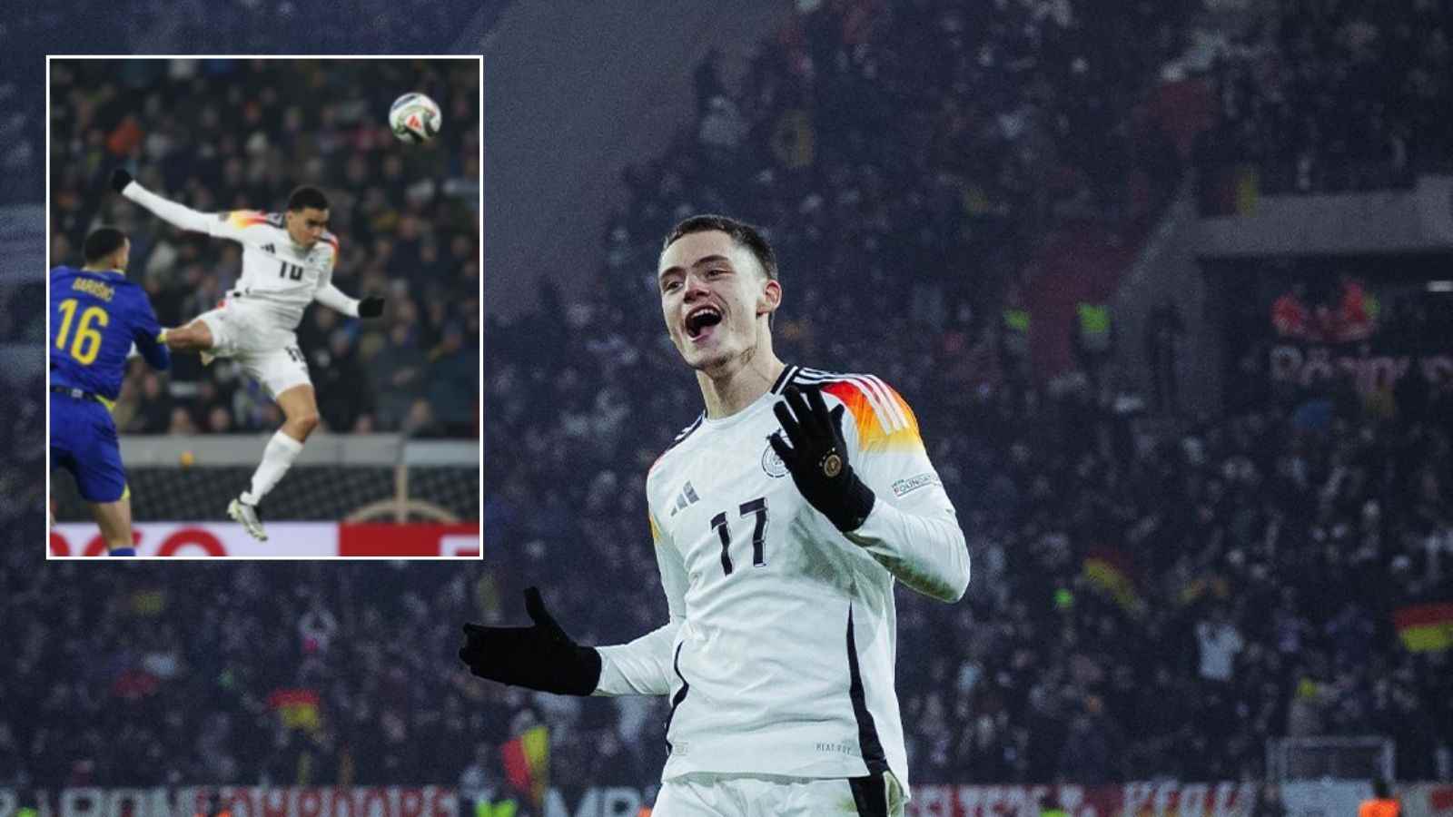 Jamal Musiala and Florian Wirtz shine as Germany OBLITERATE Bosnia and Herzegovina in Nations League