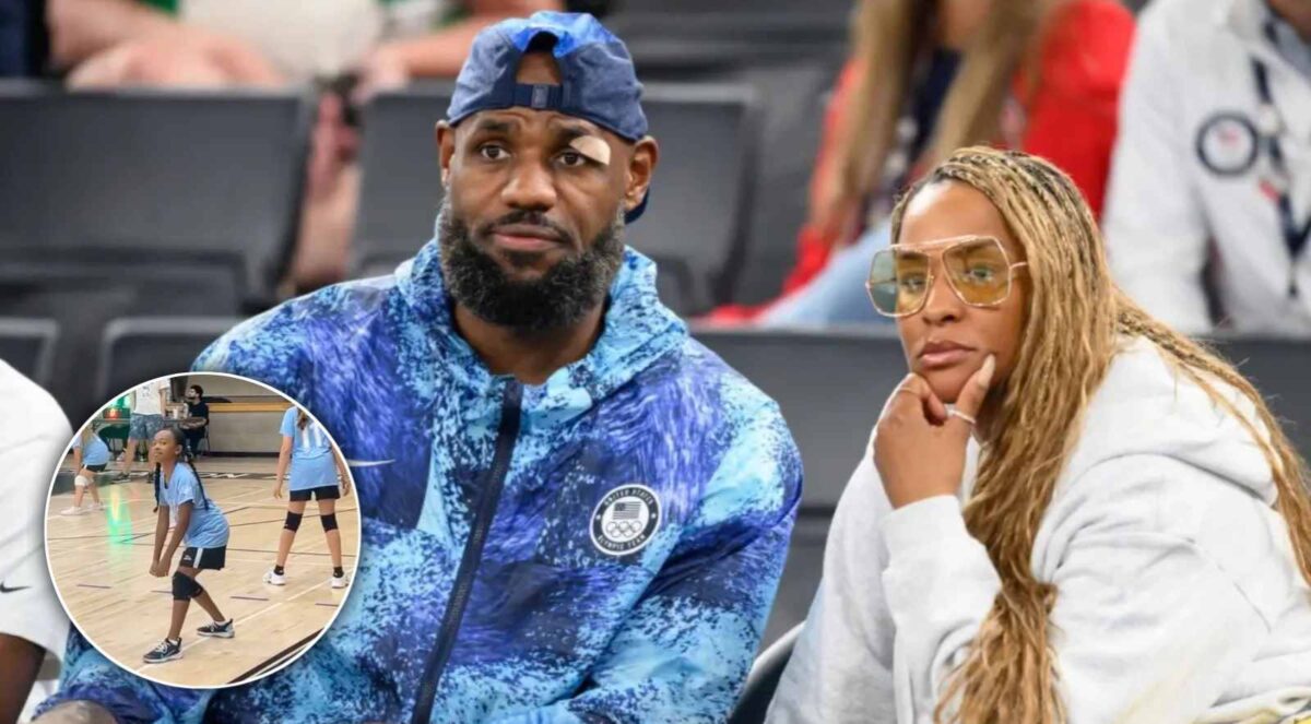 Savannah James as volleyball mom! LeBron James' daughter makes parents ...