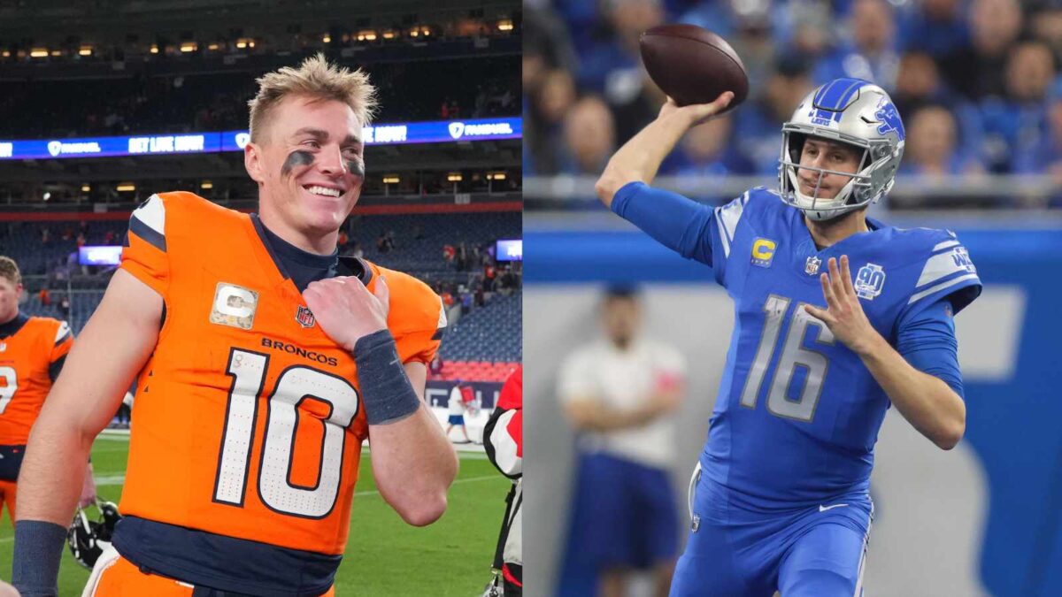 Jared Goff and Bo Nix had elite 4 TD games