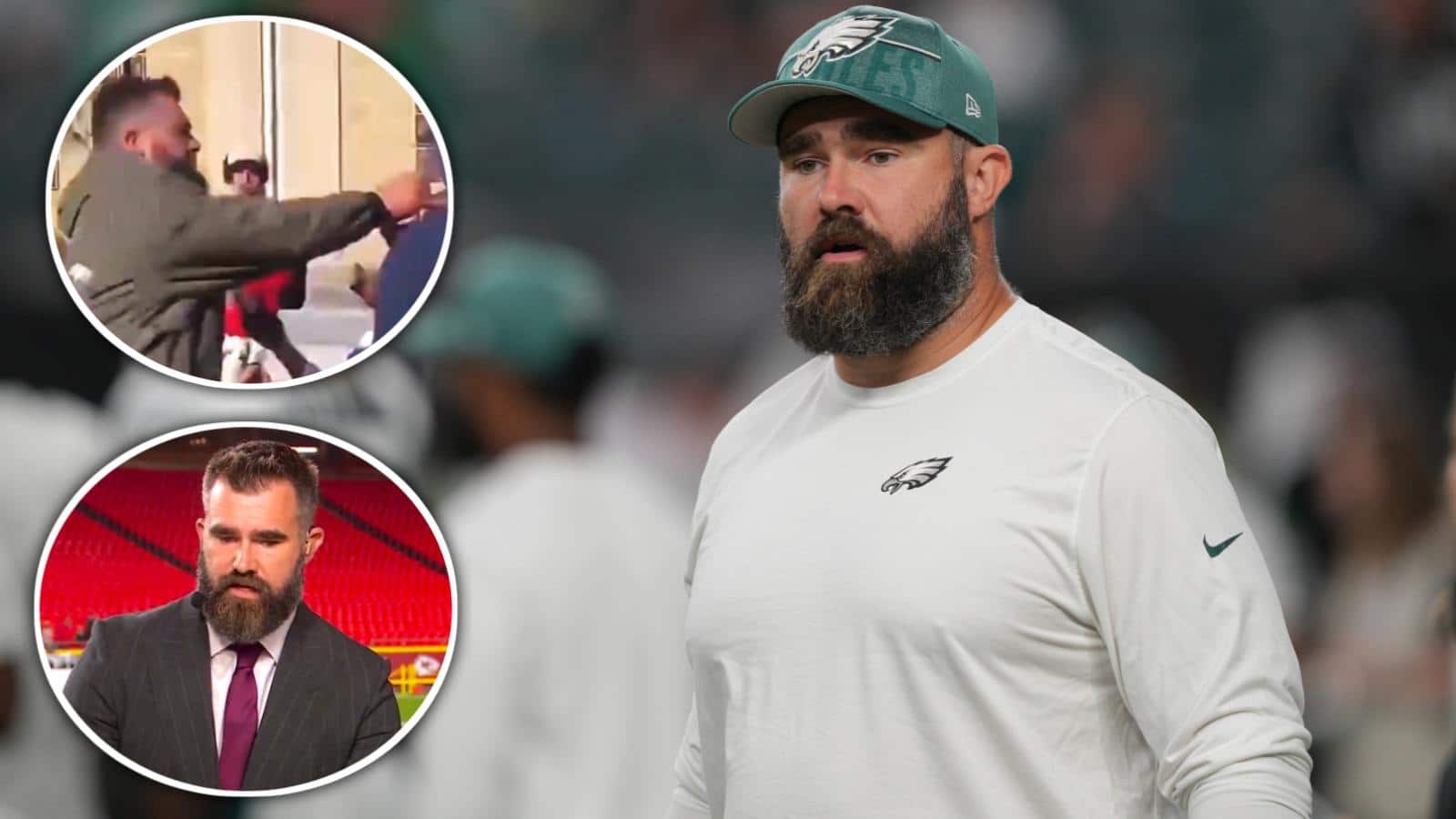 Jason Kelce apologizes for heated altercation with a Penn State fan claiming it’s not “the right way to go about things”