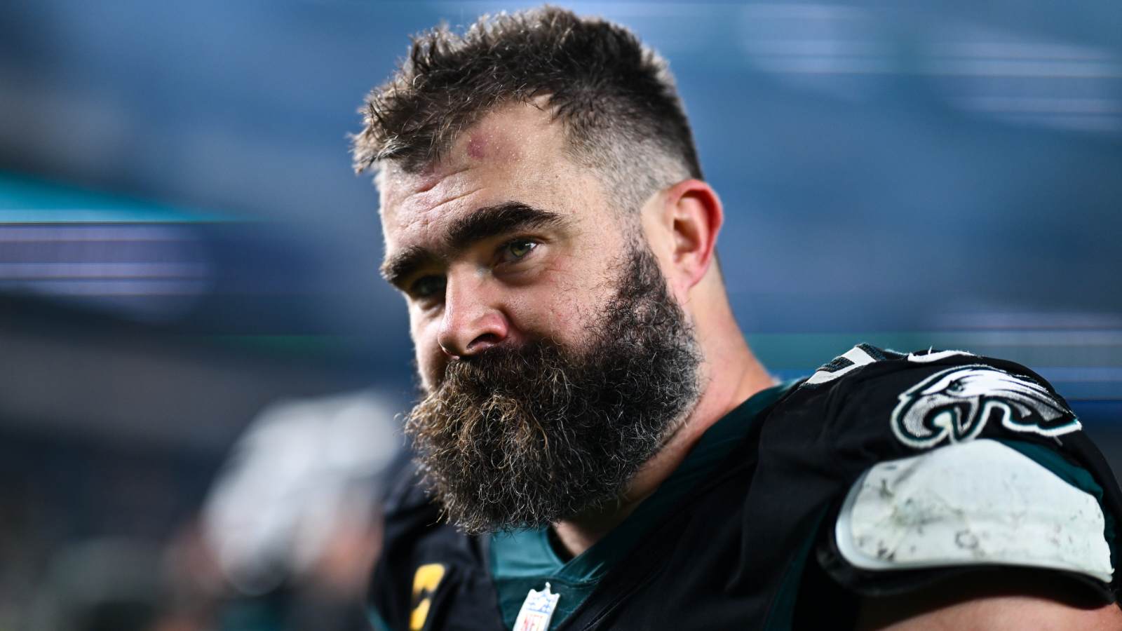 Jason Kelce bizarrely admits to sh*ting his white pants once during his playing days