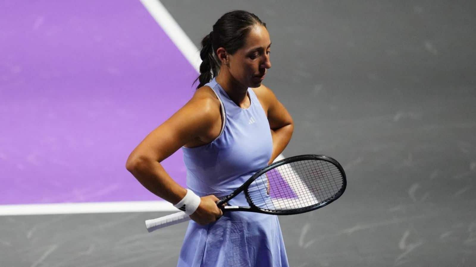 Jessica Pegula withdraws from WTA Finals citing a knee injury, replacement named