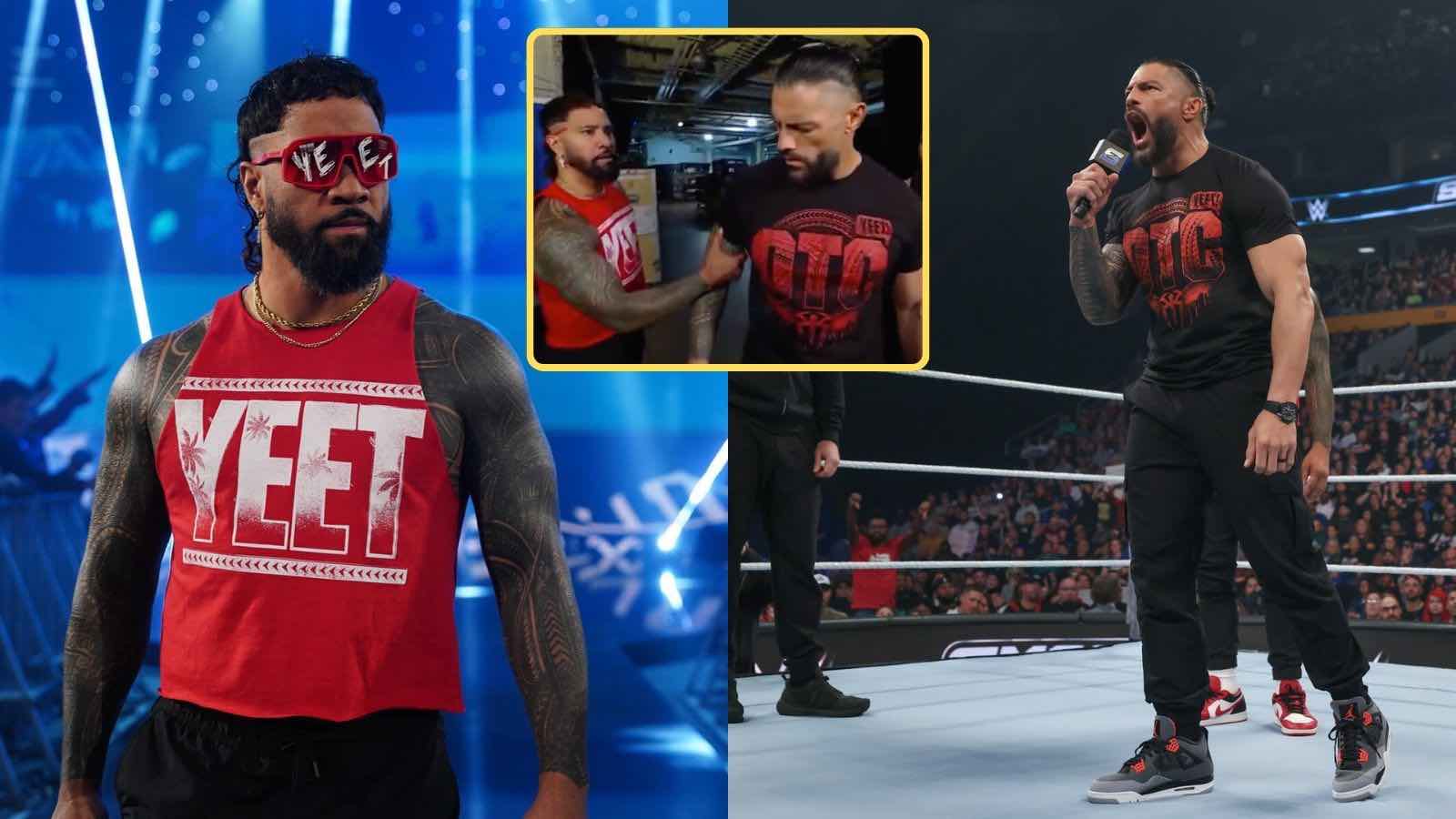 “That’s your ONE PASS, UCE,” Jey Uso issues a stern warning to Roman Reigns after he breaks his ‘MAJOR’ rule on SmackDown 