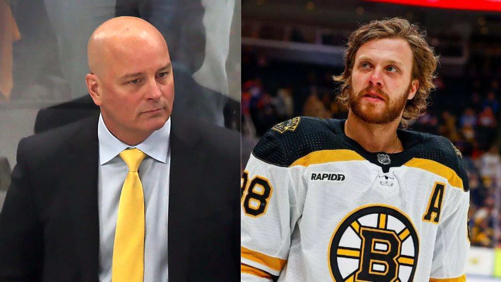 Bruins HC Jim Montgomery offers BLUNT response for benching David Pastrnak in 2-0 win against Kraken