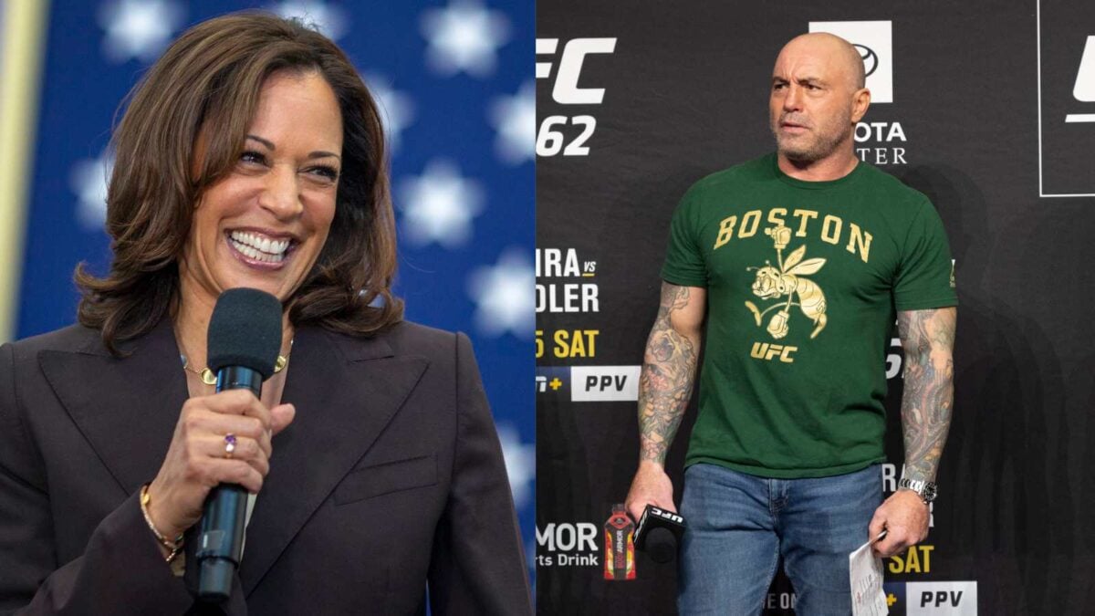 Joe Rogan discusses the demands made by Kamala Harris’ team for appearing on his show