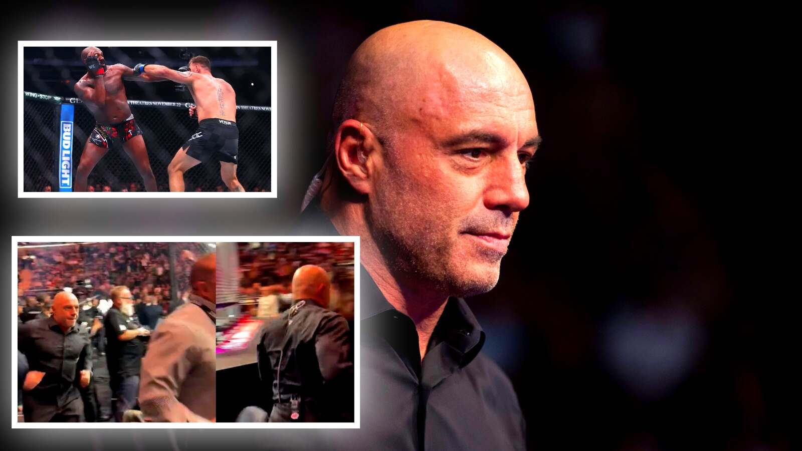 WATCH: Joe Rogan’s ‘bathroom break’ sprint during UFC 309 went unnoticed by many fans