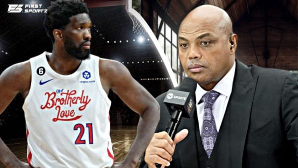 Joel Embiid and Charles Barkley