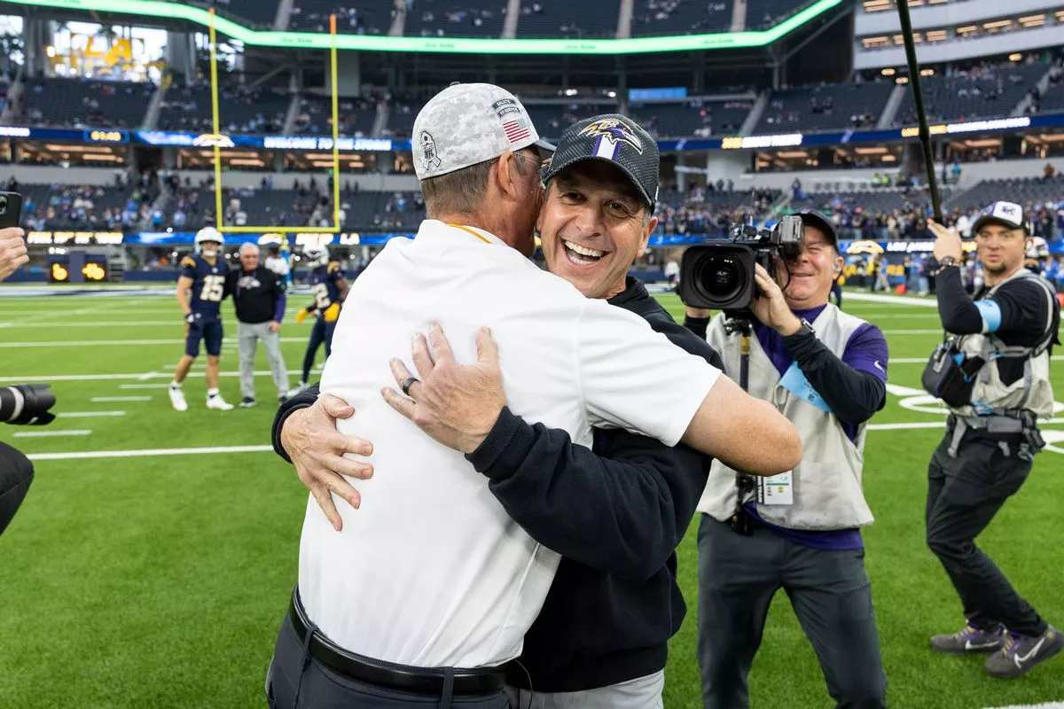 John Harbaugh, Jim Harbaugh