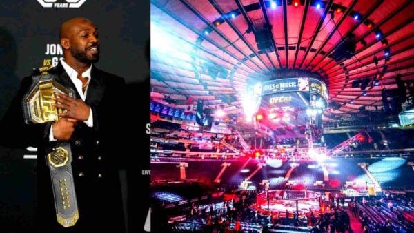 Jon Jones celebrates UFC 309's record gate sales of $16 million for his return event