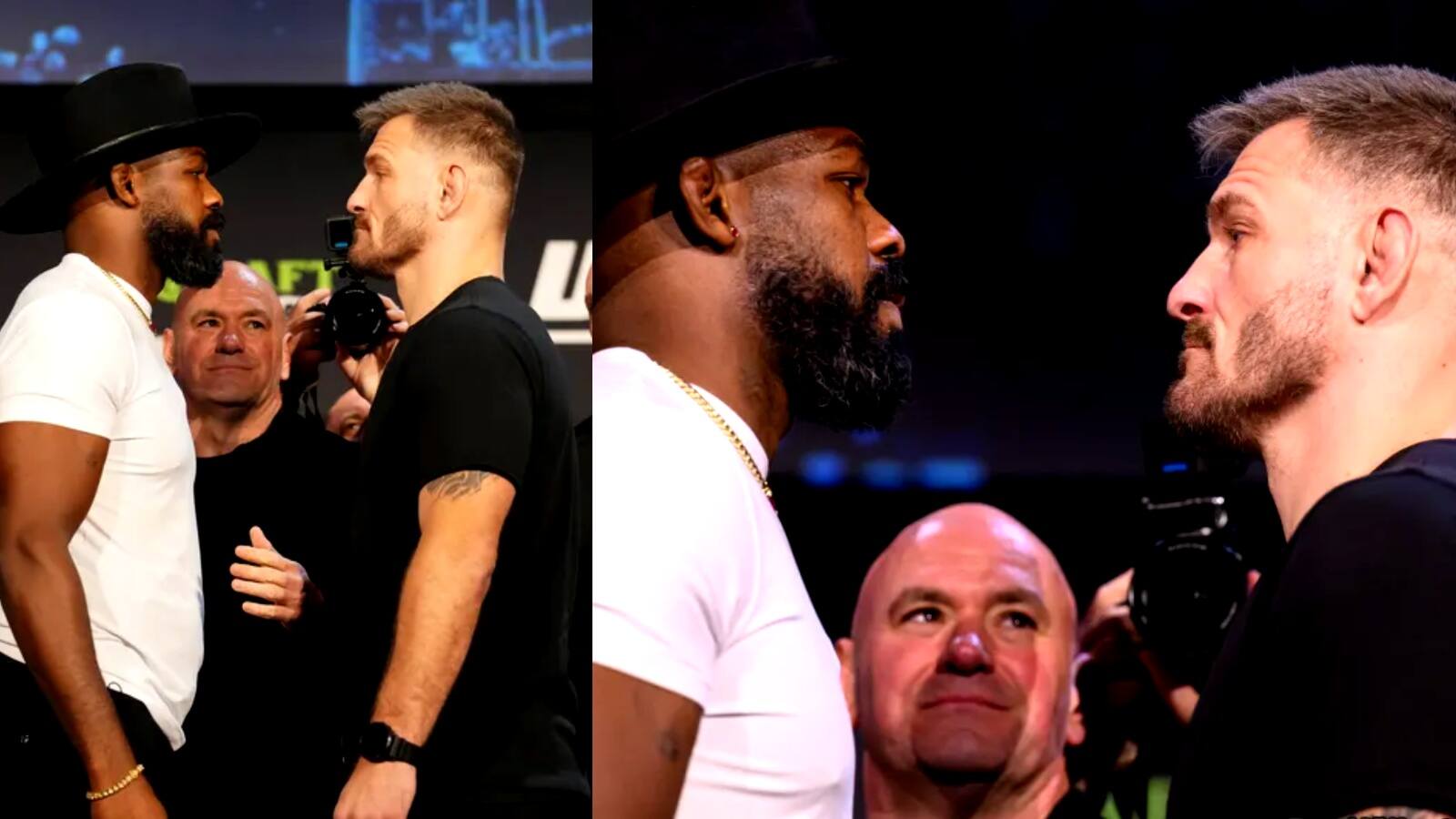 “Don’t talk about my kids…” Jon Jones warns off confused Stipe Miocic during UFC 309 staredowns after b—tch comment