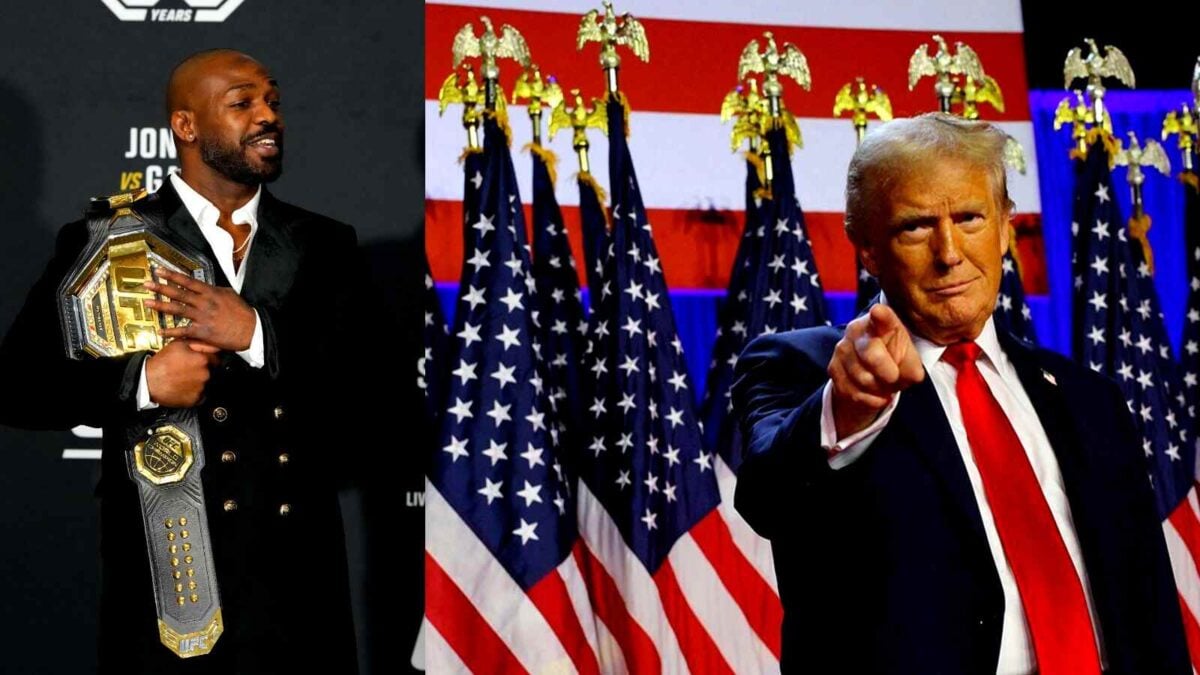 Jon Jones inks support for Donald Trump