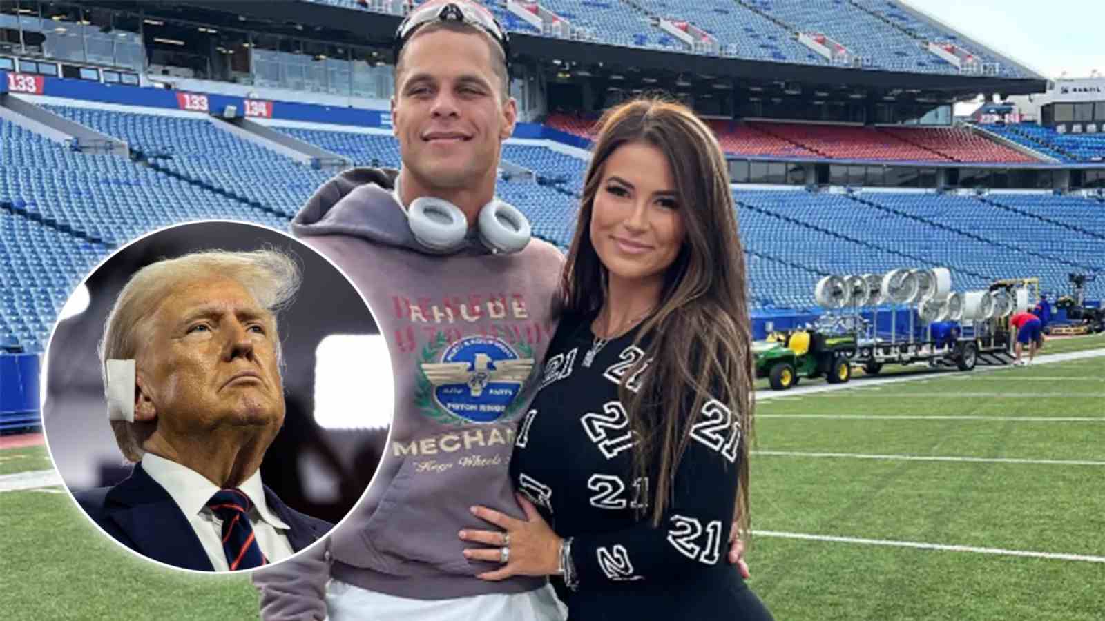 Rachel Bush, Jordan Poyer’s wife, slams alleged US corruption after Donald Trump’s Presidential win