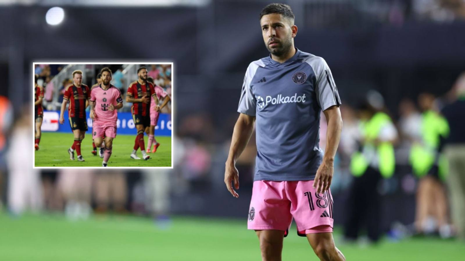 “They’re still crying” – Fans laugh at Jordi Alba as Inter Miami man calls for new playoffs format following early elimination to Atlanta United 